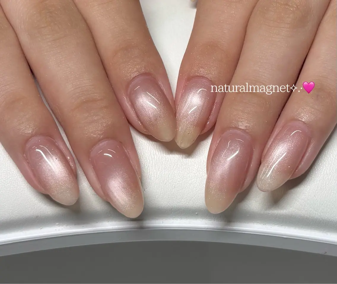 ネイル マグネットネイル ハンドネイル 3Qnail Homboのネイルデザイン
