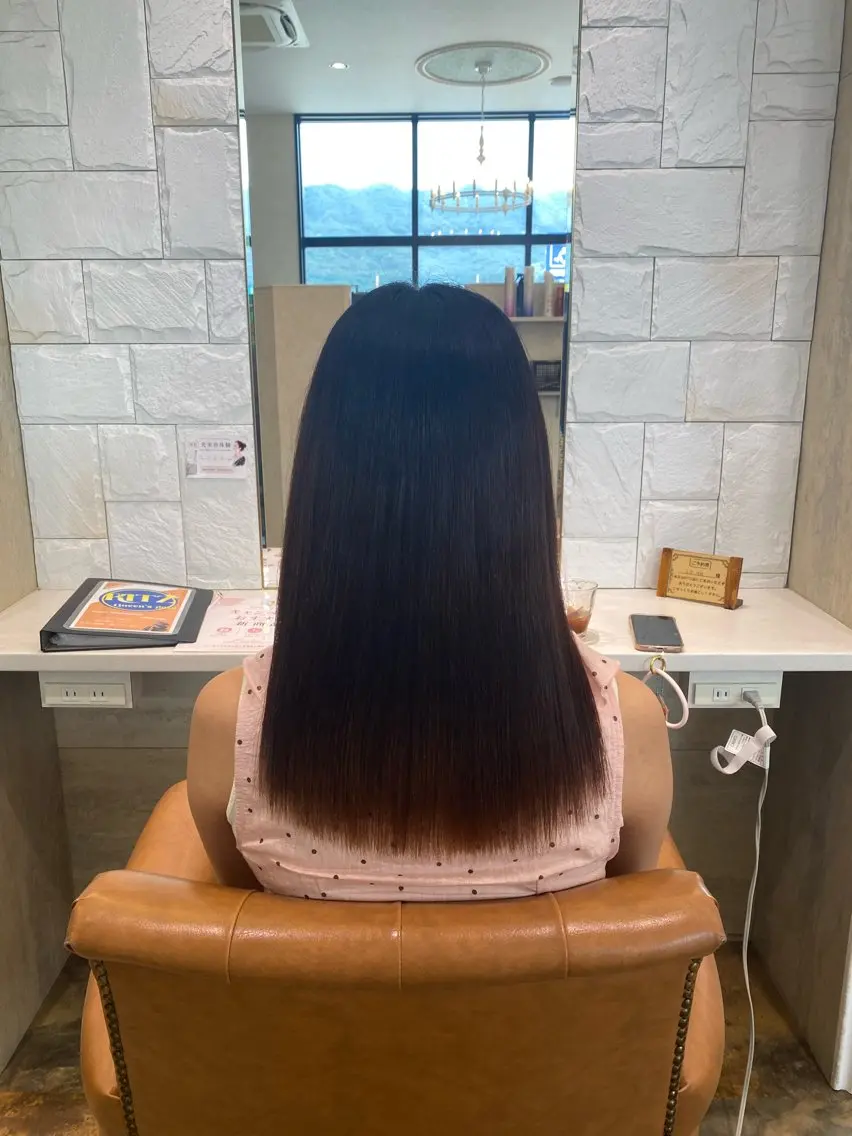 セミロング ママ美容師 Tsuchiyaのヘアスタイル