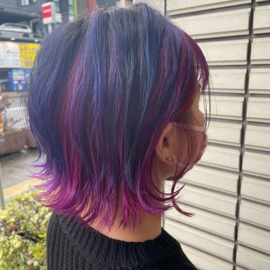 ショート カラー NINE+/代表 ブリーチ特化型サロンのヘアスタイル