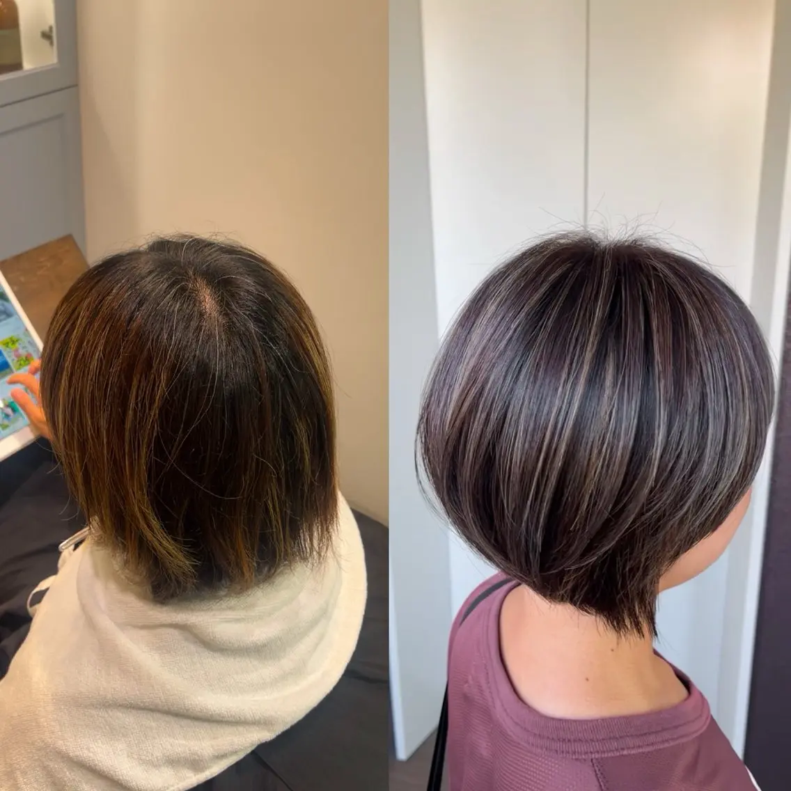 ショート 早稲田 千尋のヘアスタイル