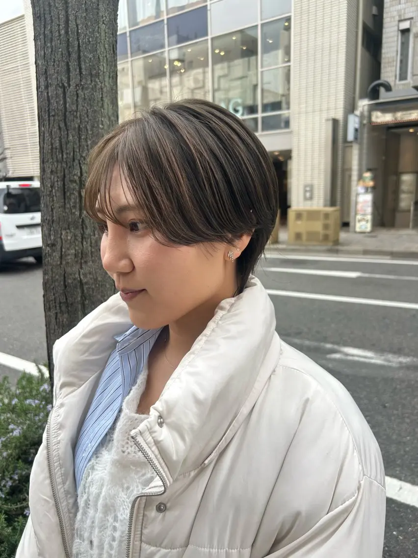ショート stylist 倉本恋のヘアスタイル