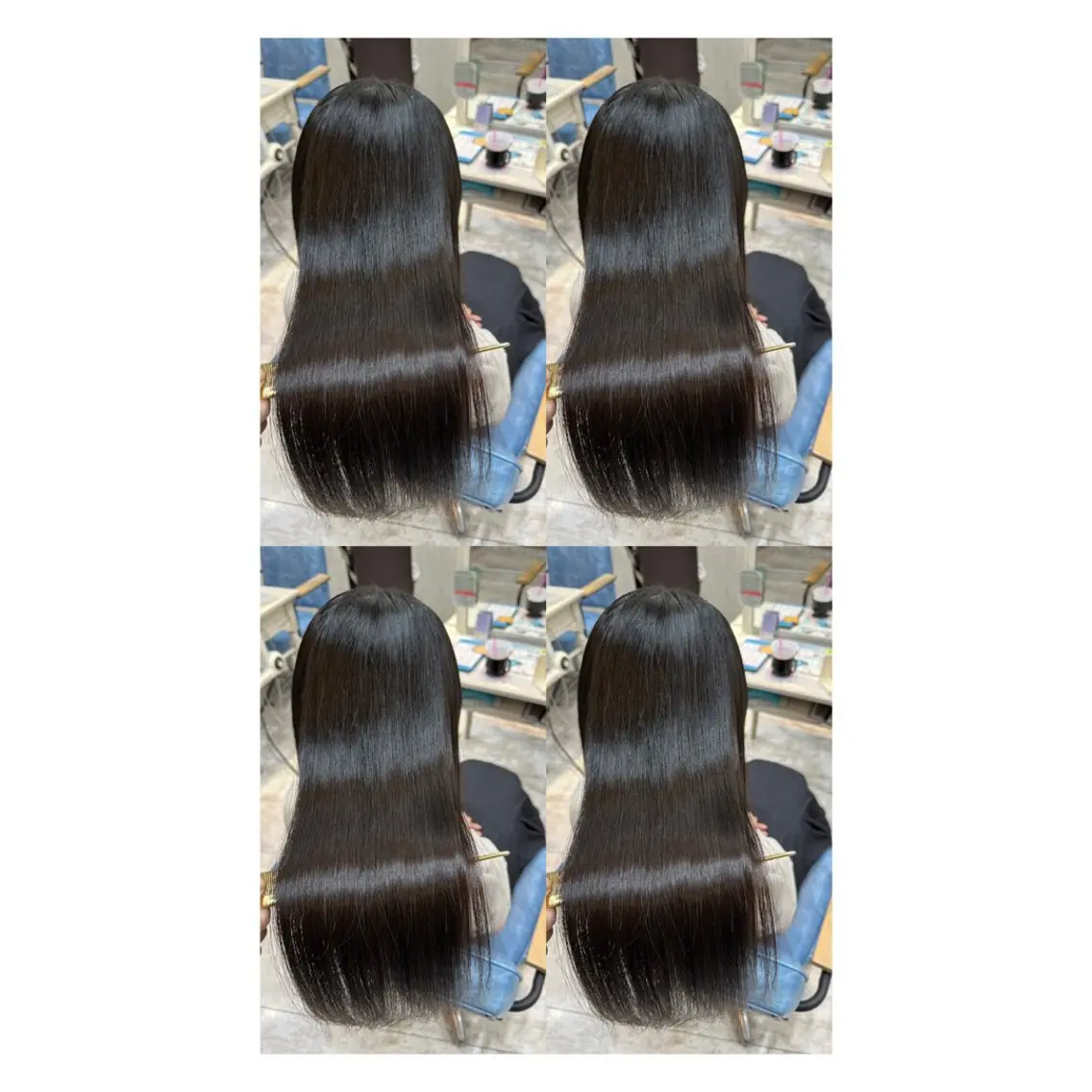 ロング カラー 透明感カラー 髪質改善 縮毛矯正 トリートメント カット ヘアカラー トリートメント 店長✨レイヤー✖️ 髪質改善✖️韓国ヘアのヘアスタイル