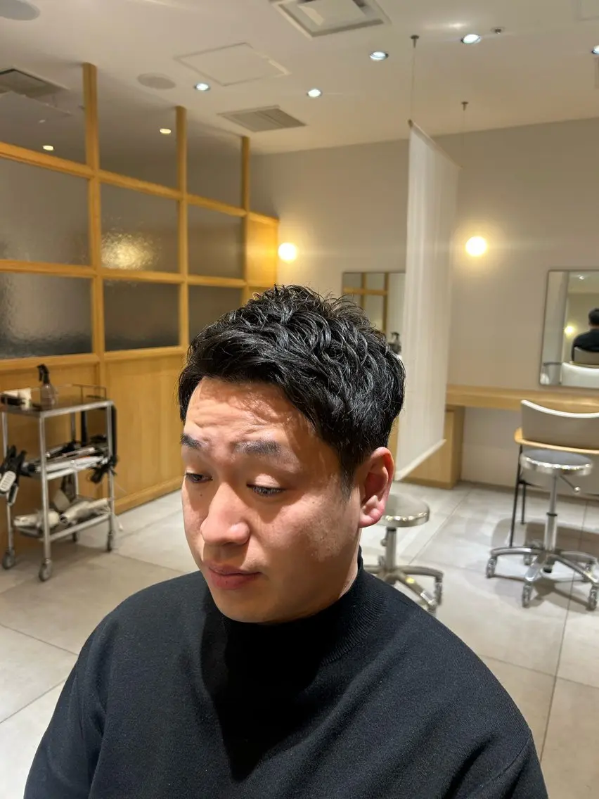 メンズ 刈り上げ 前竹 那生のヘアスタイル