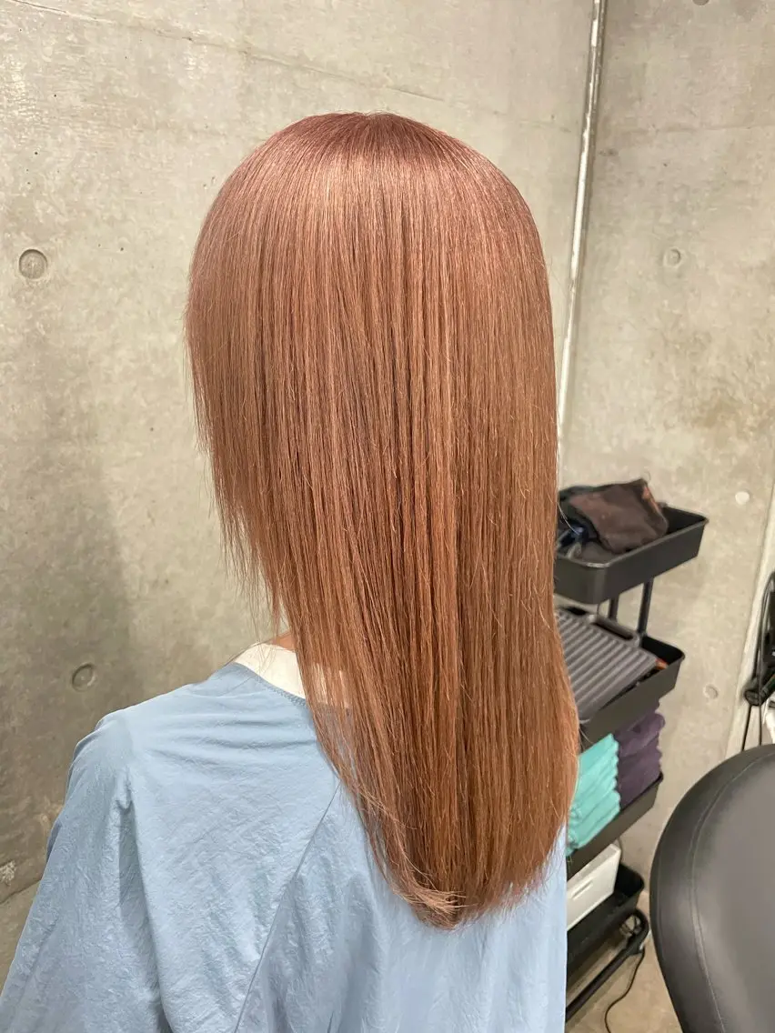 🍊ダブルカラー+超音波アイロントリートメント23,500→8,990の写真