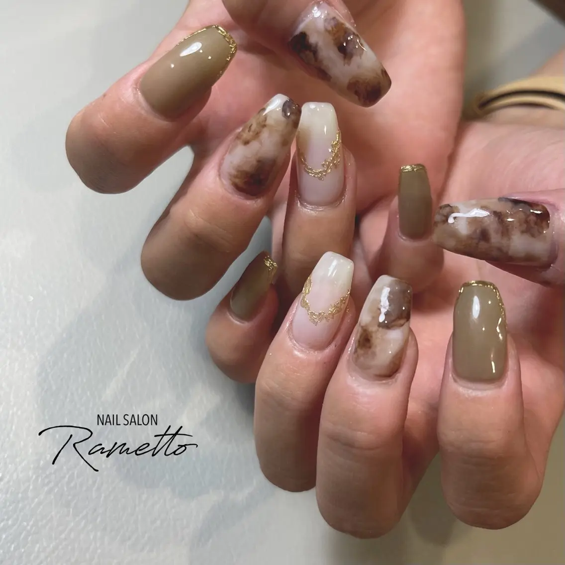 ネイル ハンドネイル NAILSALON Ramettoのネイルデザイン