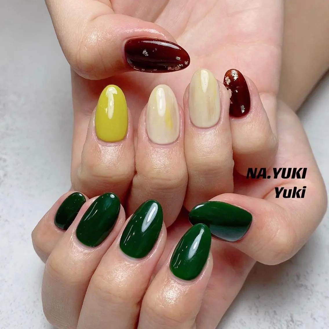 ネイル ハンドネイル ハンドケア ナユキNA.YUKI 池袋店のネイルデザイン