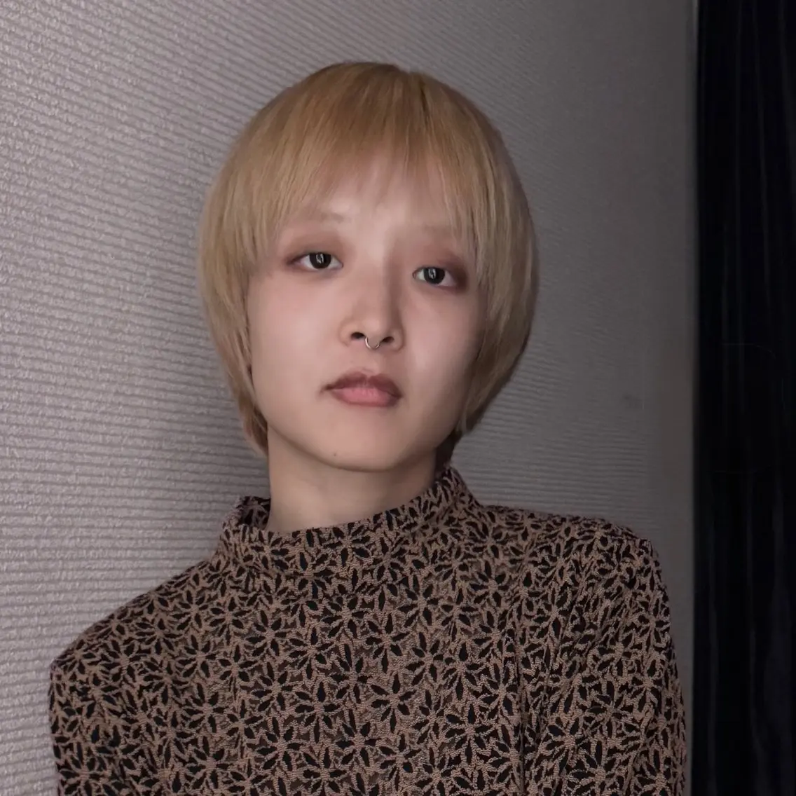 ショート カラー ベージュカラー ヘアカラー 草別 宗平のヘアスタイル