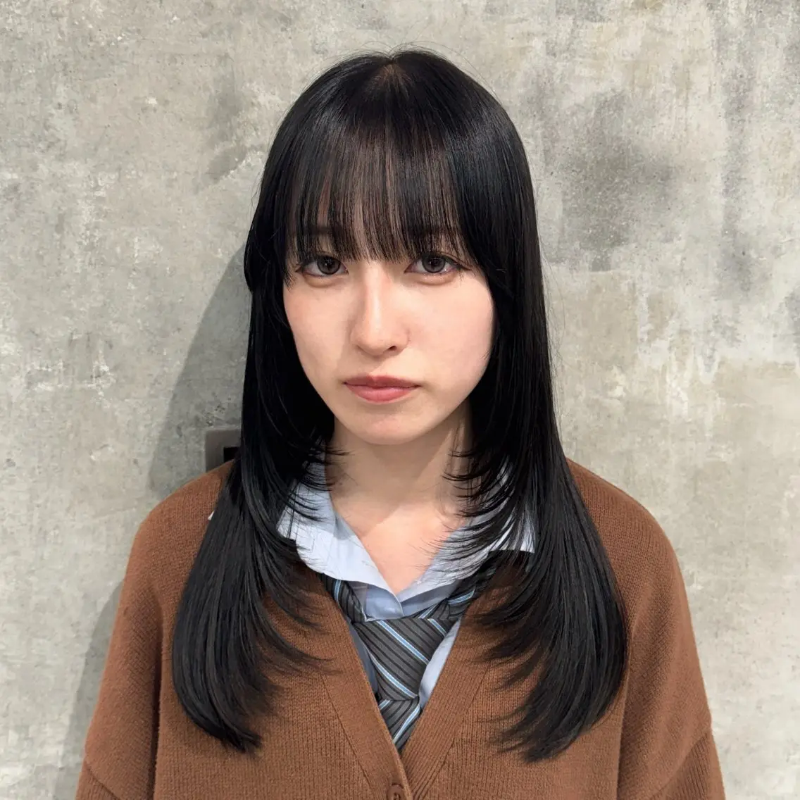 ワンカールーでかわいい！韓国レイヤーカット+クイックトリートメント🎀の写真
