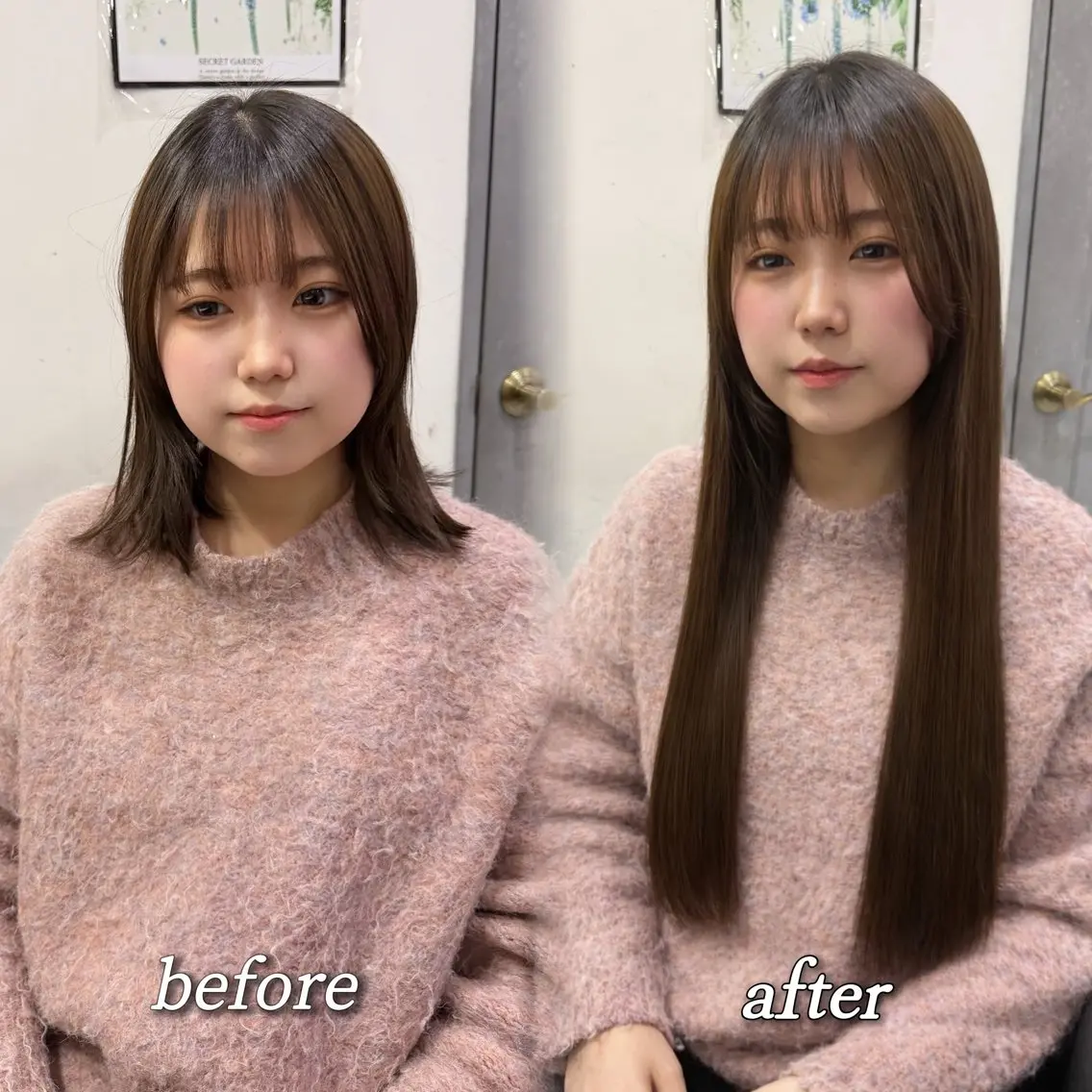 ロング エクステ 🦋REISA🦋 エクステ×ハイトーンのヘアスタイル