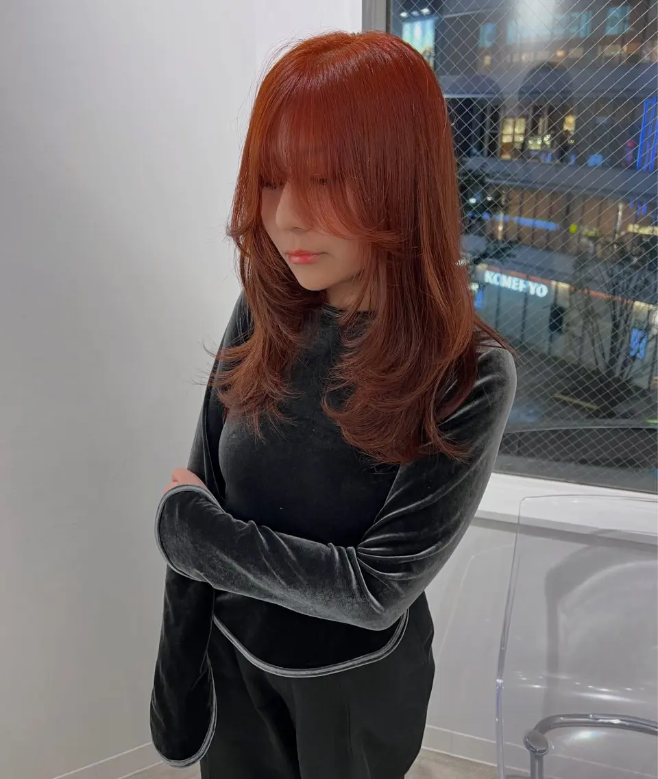 セミロング 新宿❤︎ヘアセット ♡YUME🪼のヘアスタイル
