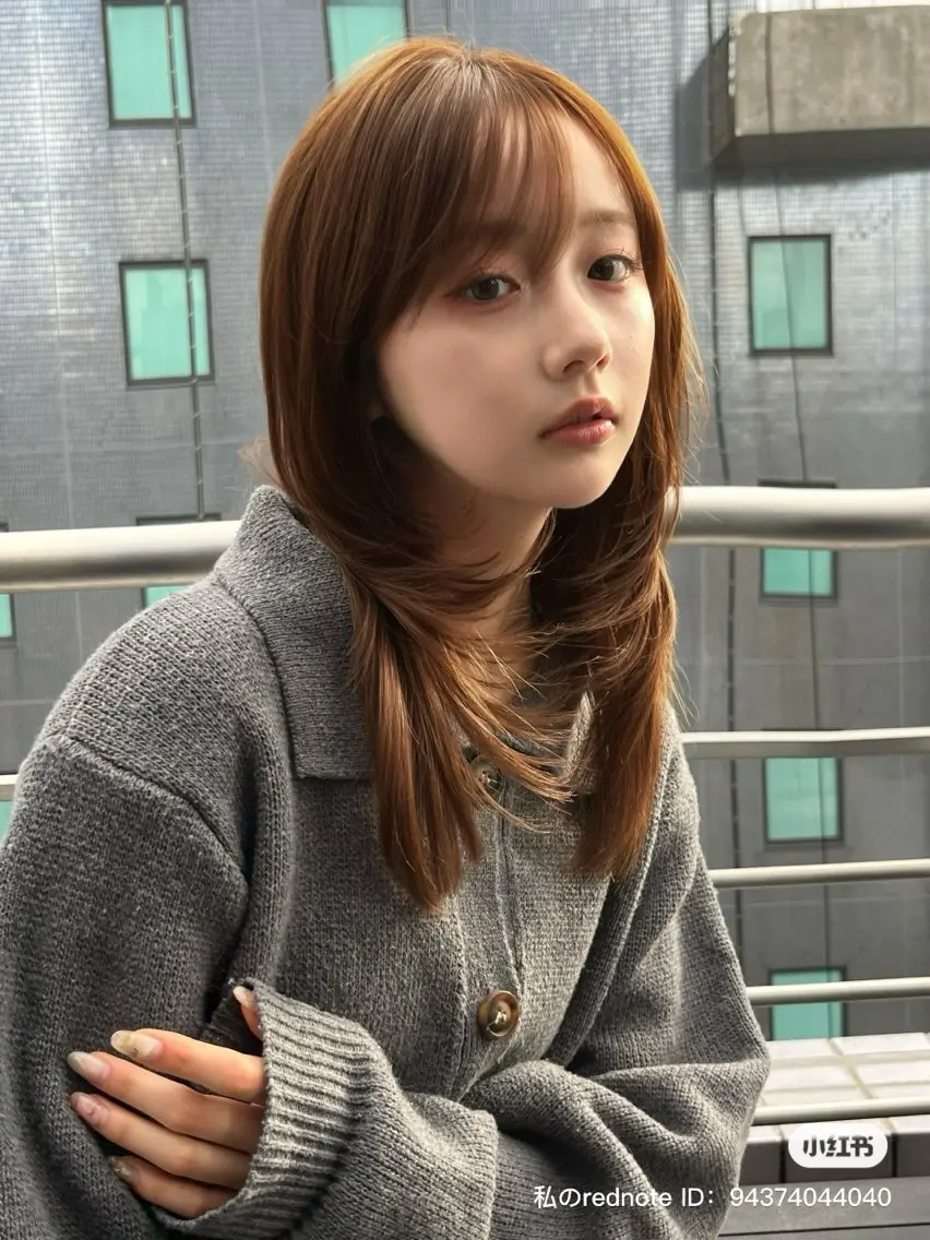 ロング カラー ベージュカラー ブリーチ 透明感カラー くびれヘア 韓国風ヘア カット ヘアカラー トリートメント 透明感カラー✨🩵 韓国ヘアkanatoのヘアスタイル