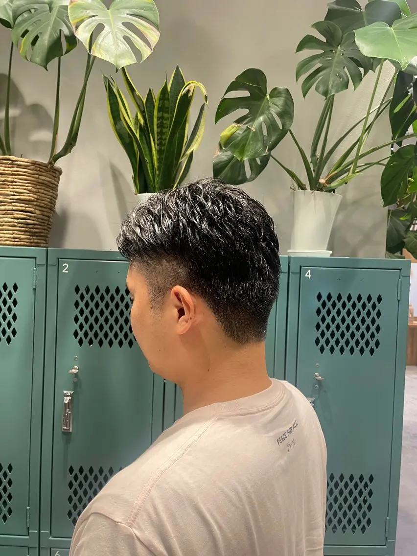 メンズ 刈り上げ あきば まゆのヘアスタイル