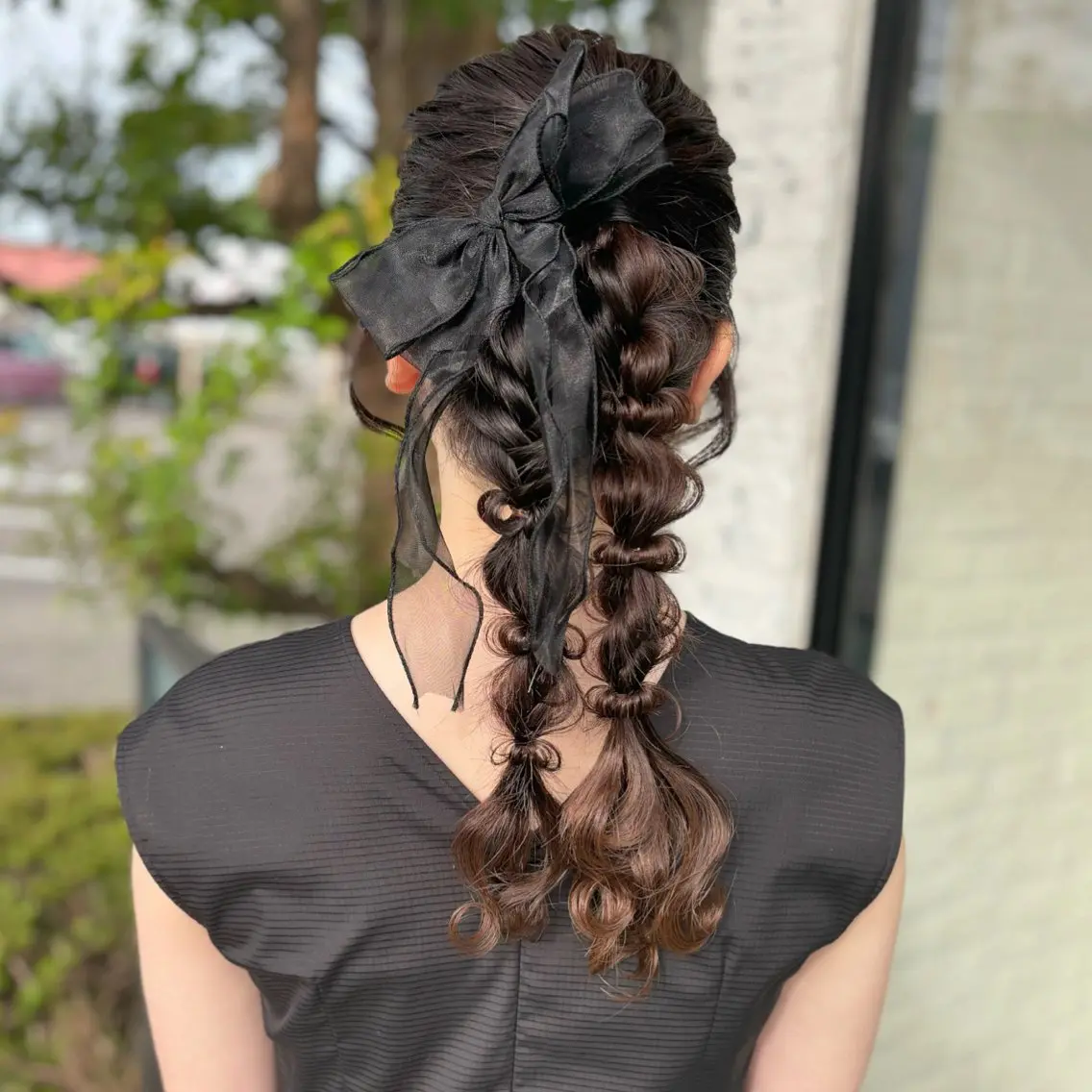 ヘアアレンジ タケモト マユナのヘアスタイル