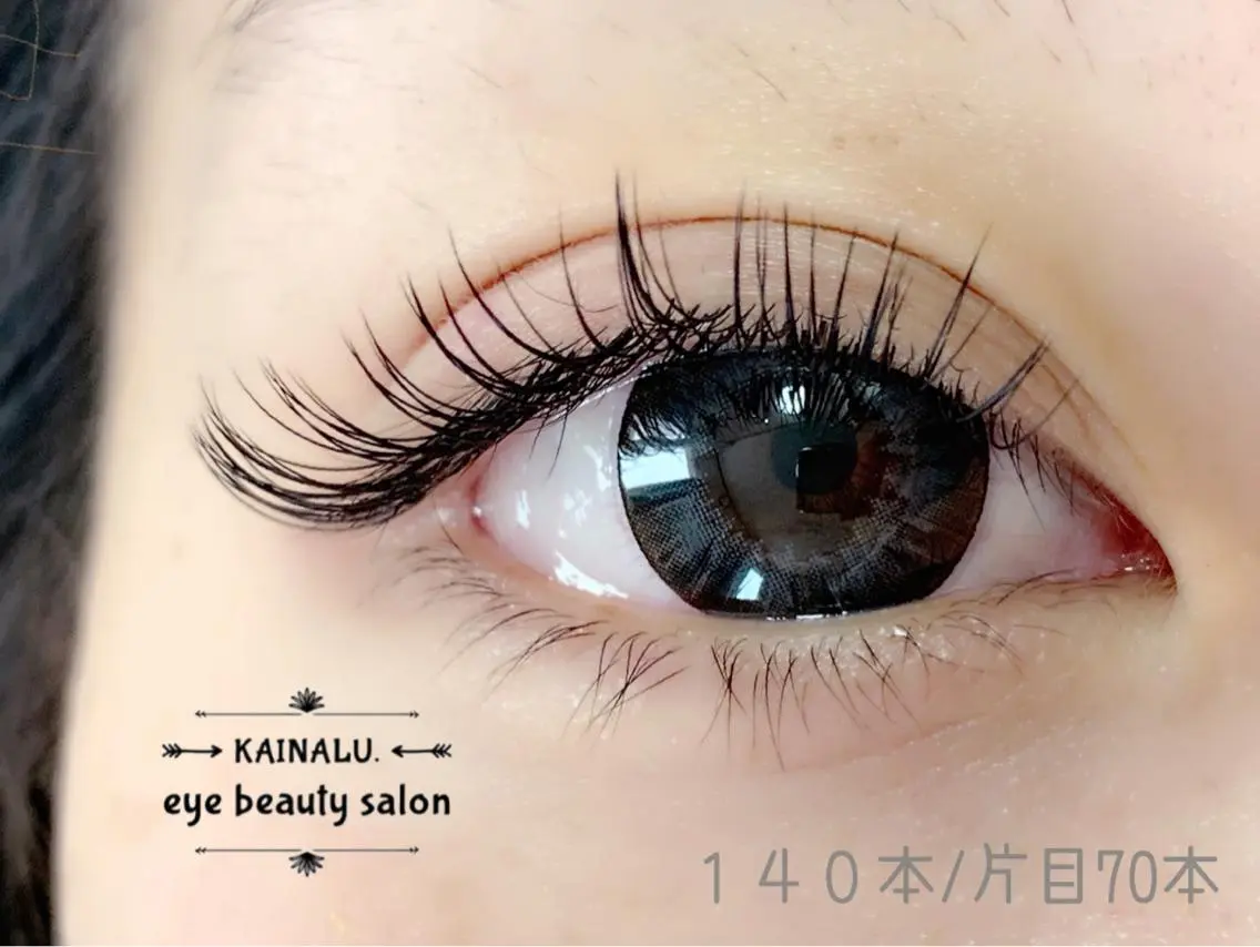 ネイル マツエク・マツパ ナチュラル マツエク KAINALU. アンドヘルシー専門のマツエク・マツパデザイン