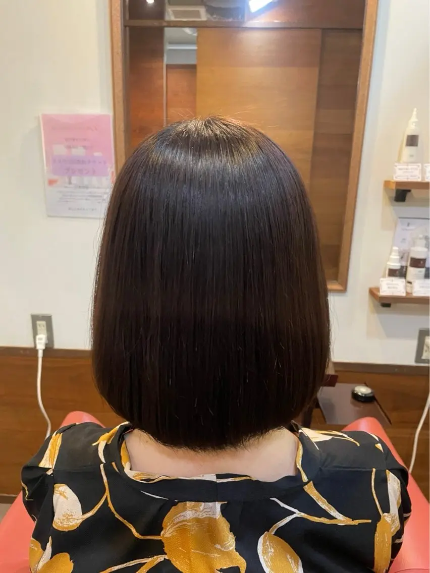 ミディアム カット無料　カット モデル募集中　網谷のヘアスタイル