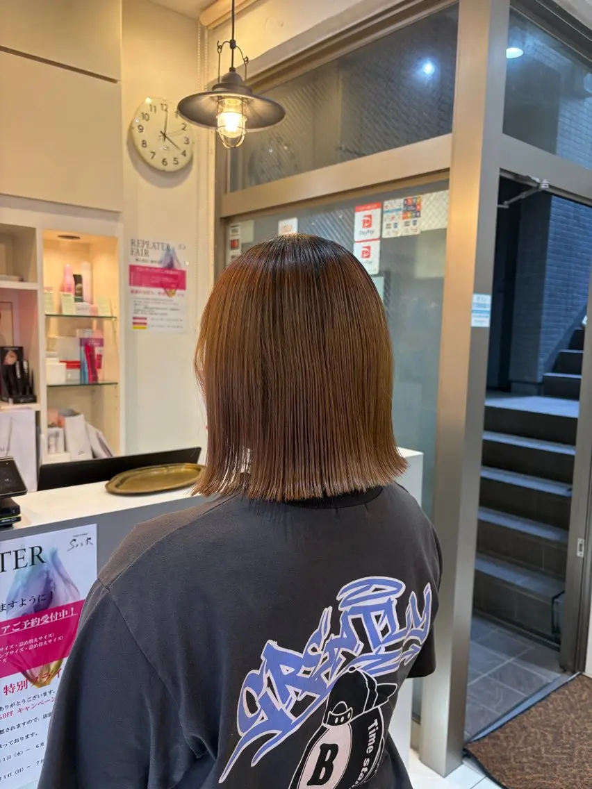 ショート ボブ seek next/ ゆうな🎀のヘアスタイル