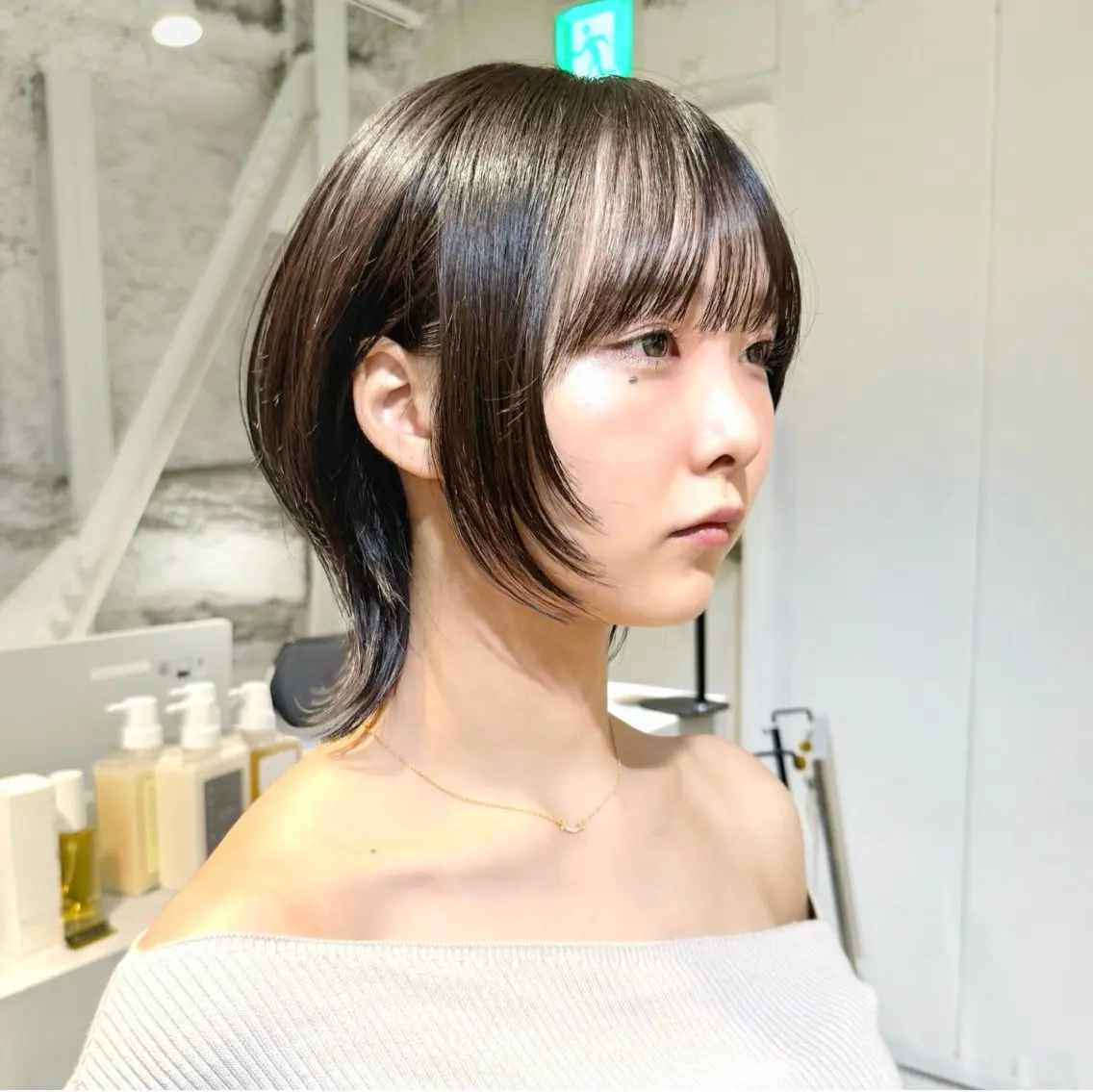 ショート カット ヘアカラー 骨格診断で絶対可愛い ✨丸みショート✨凌弥のヘアスタイル