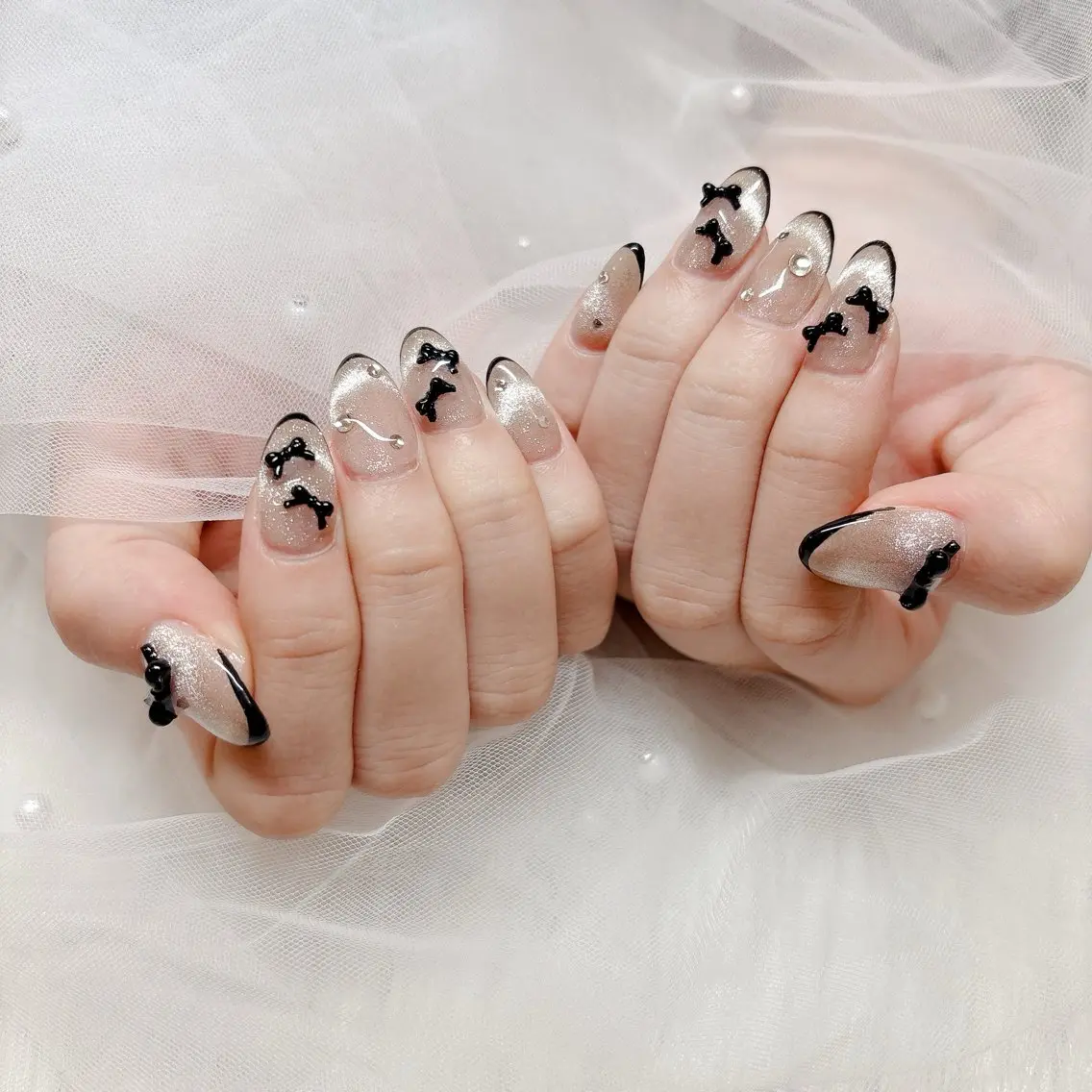 ネイル フレンチネイル ハンドネイル 中野駅徒歩5分💅 ラクロレのネイルデザイン