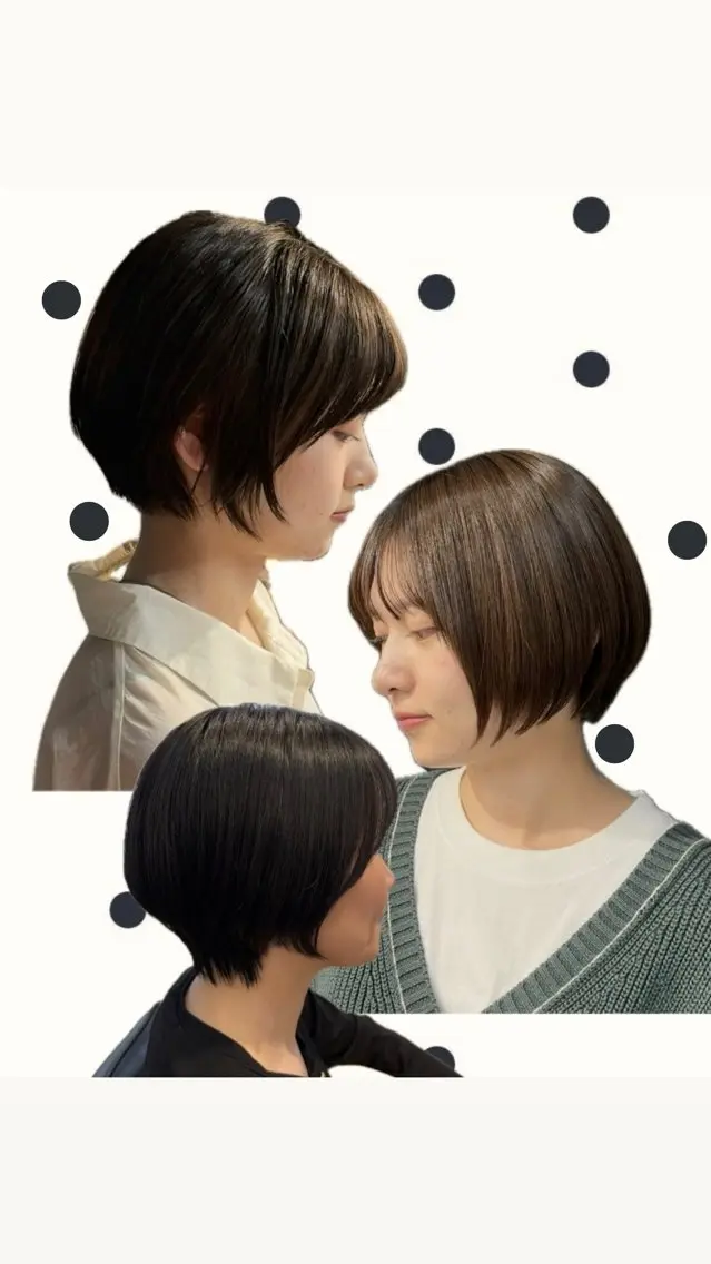 ショート アライ レンカのヘアスタイル