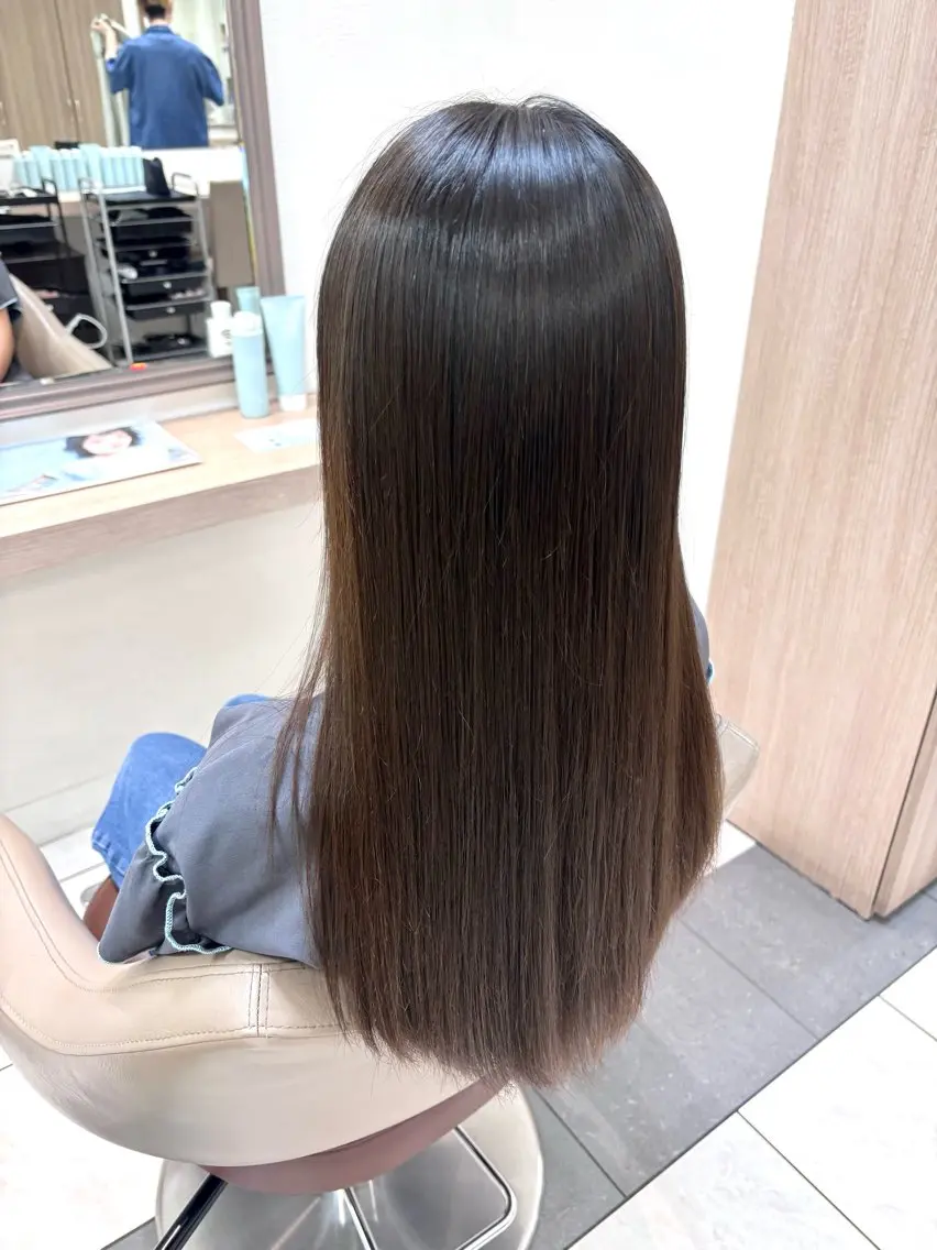 縮毛矯正 🙈Ash国立店 久保田美紅🙈のヘアスタイル