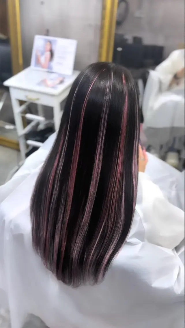 ロング エクステ エクステ uda 抜きっぱなし /最高級エクステのヘアスタイル