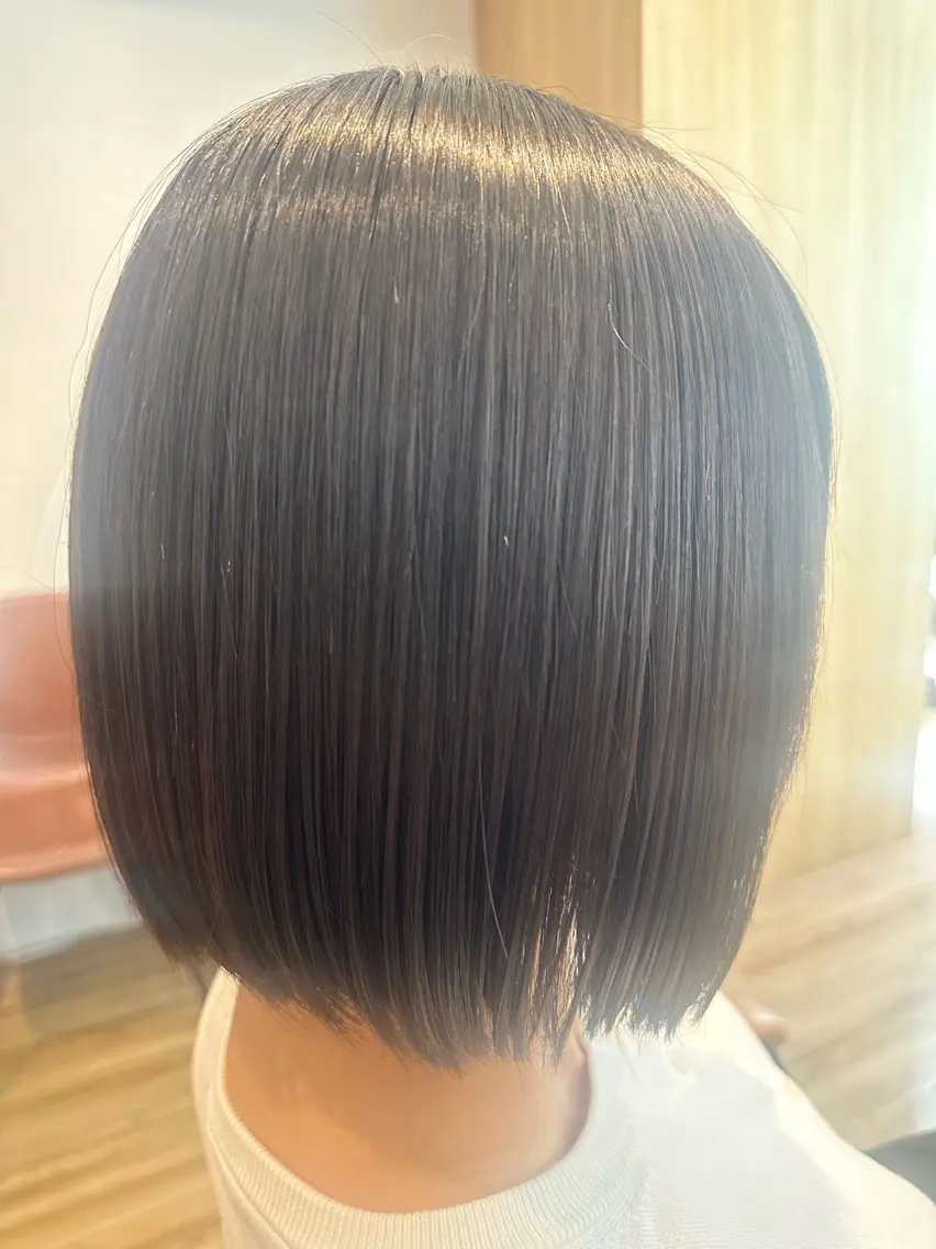 ショート 縮毛矯正 ✨✂️Nori ✂️✨のヘアスタイル