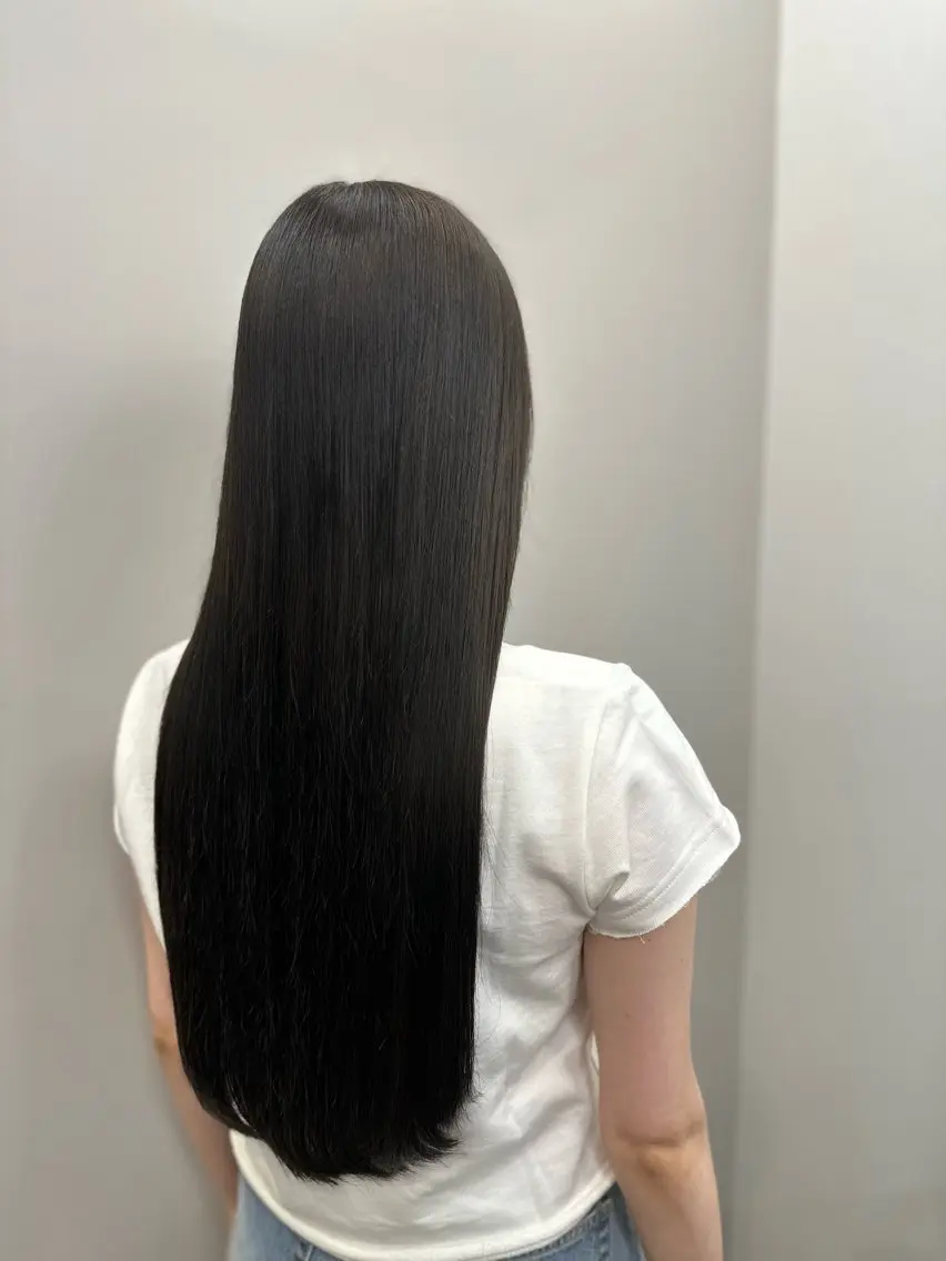ロング ヘアカラー ノグチ サクヤのヘアスタイル