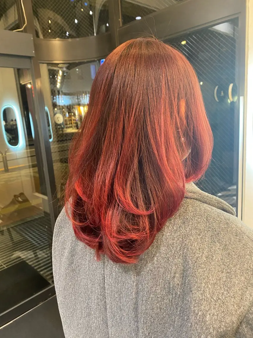 セミロング レイヤーカット メンズ指名NO.1/ 原崎 元希のヘアスタイル