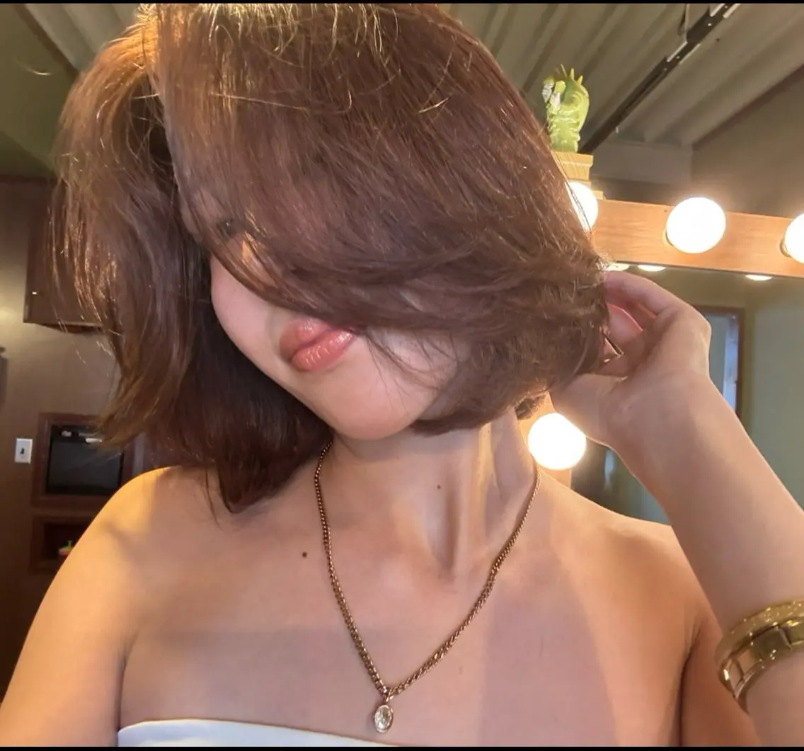 ミディアム カット ヘアカラー トリートメント PATH-hair. storeのヘアスタイル
