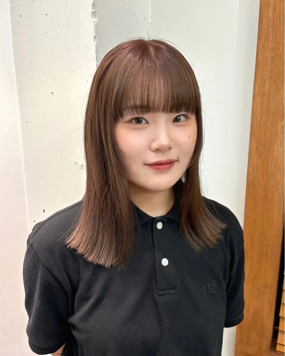 カラー aiko【艶カラー ・ミニモ年内で終了】のヘアスタイル