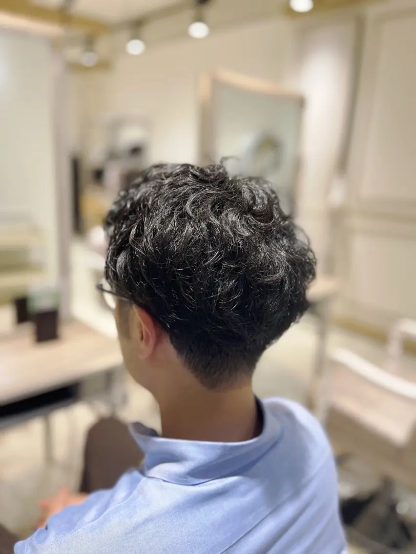 パーマ メンズ メンズパーマ カット パーマ 髪質改善特化/ Kanataのヘアスタイル