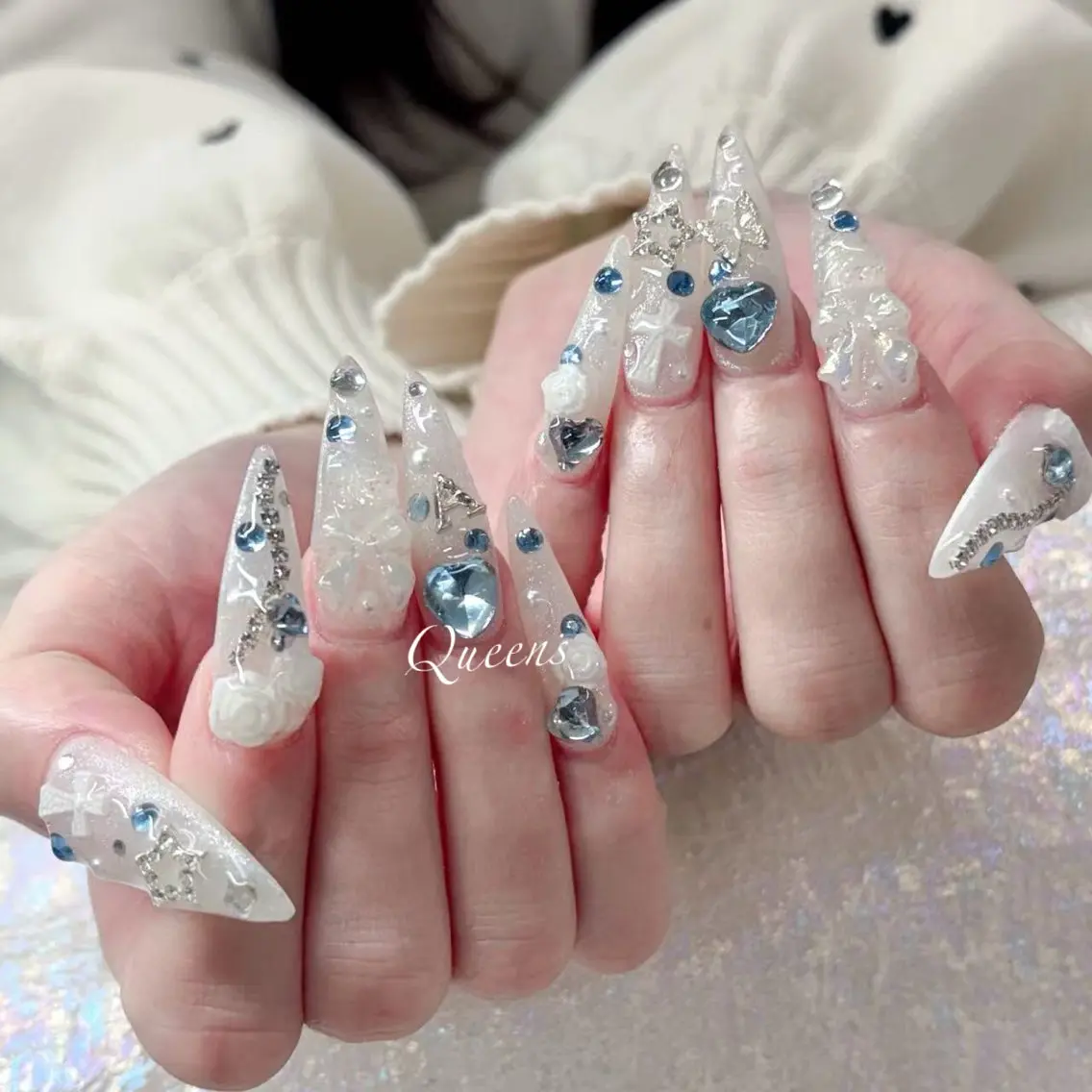 ネイル ハンドネイル Queen's ゆなのネイルデザイン