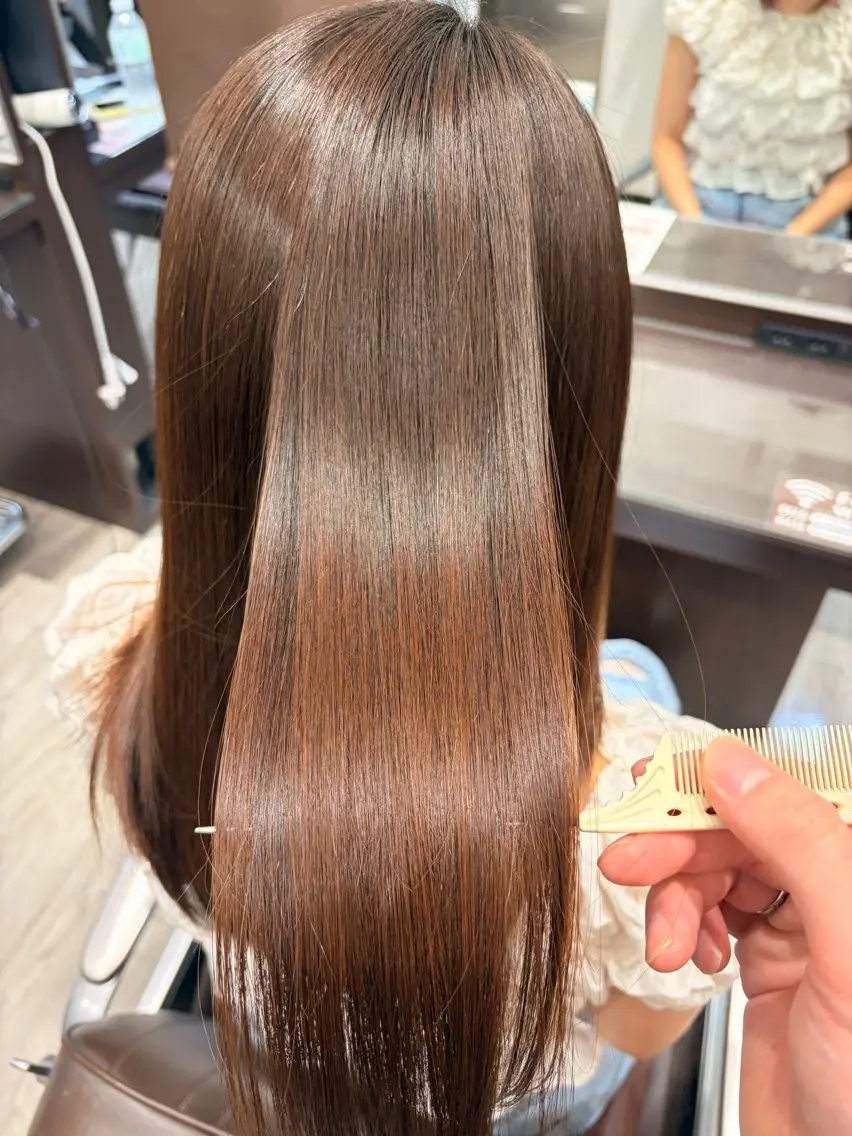 【ご新規様◎】カット+縮毛矯正の写真