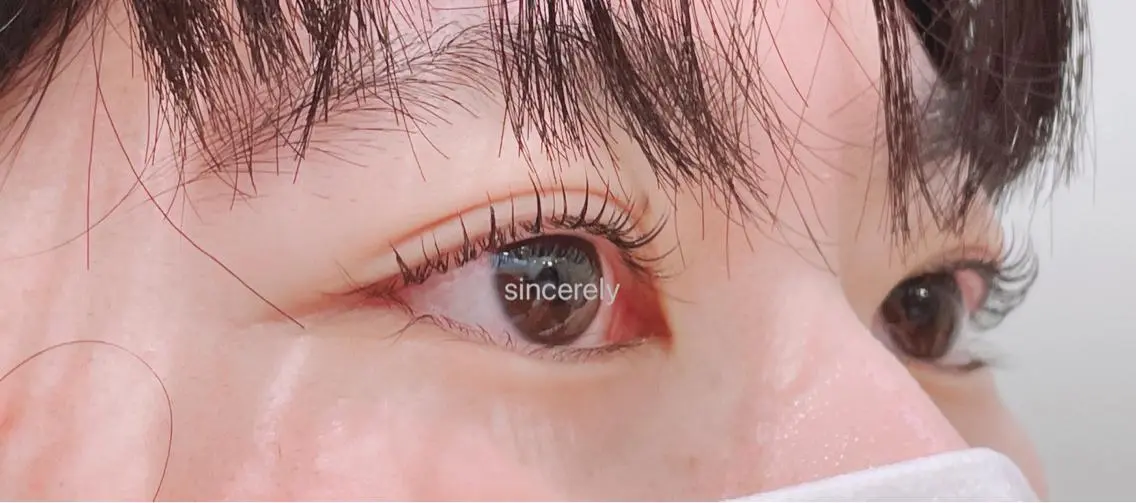 マツエク・マツパ 一重×まつ毛パーマ マツパ SINCERELY シンシアリー🌈のネイルデザイン