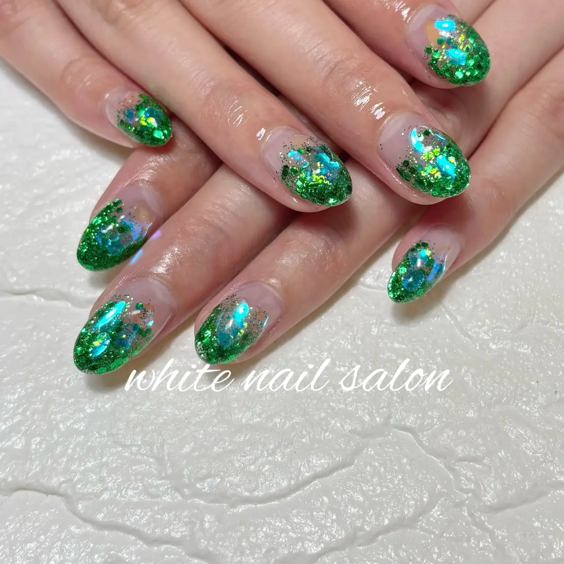 ネイル フットネイル ハンドネイル white nail salonのネイルデザイン