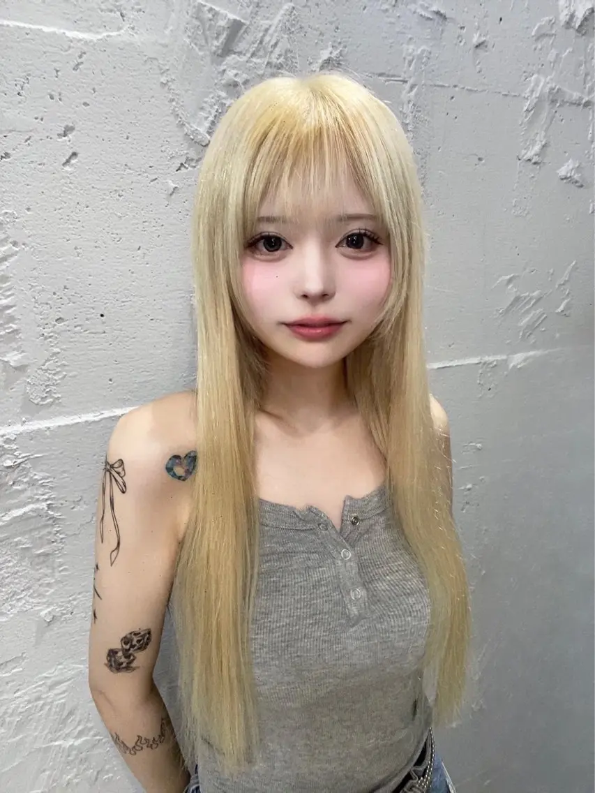 ロング エクステ 🪡プルエクステ🪡 カラエク評価◎ユウゴのヘアスタイル