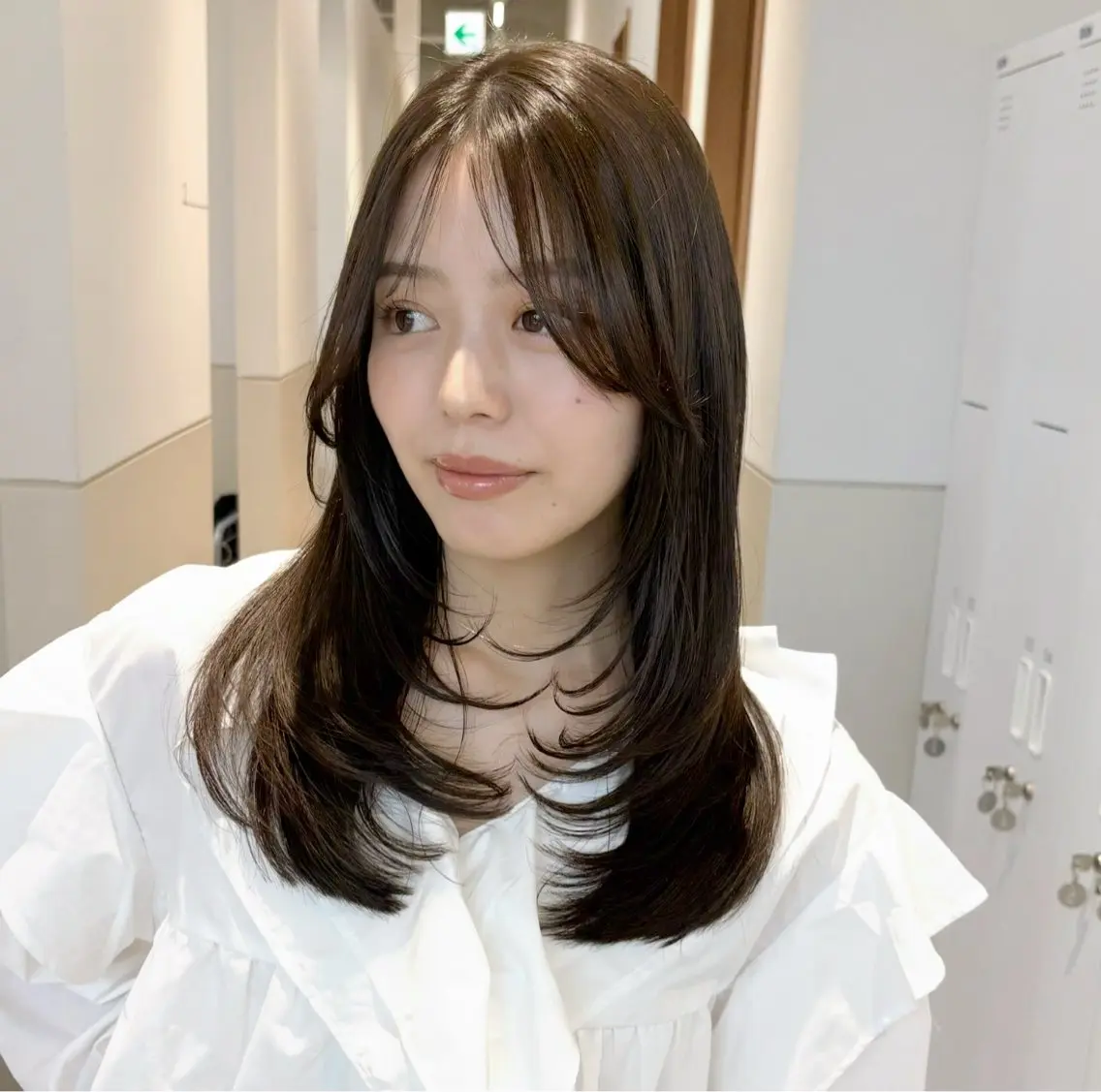 ロング レイヤーカット トリートメント ヘアカラー トリートメント ツヤ髪♡ 佐取歩のヘアスタイル