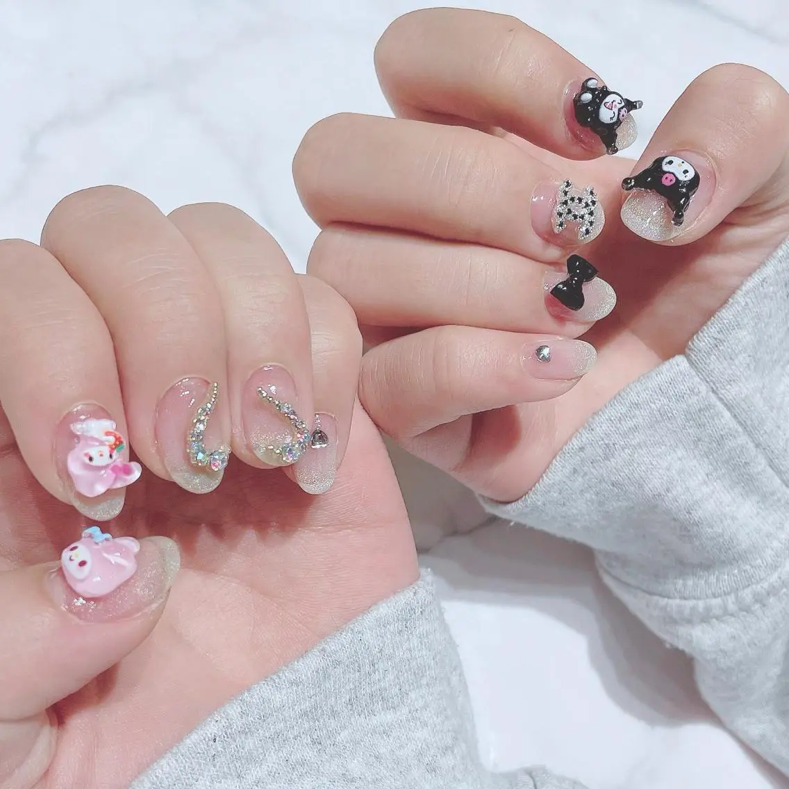 ネイル 持ち込み ネイルサロン Belleのネイルデザイン