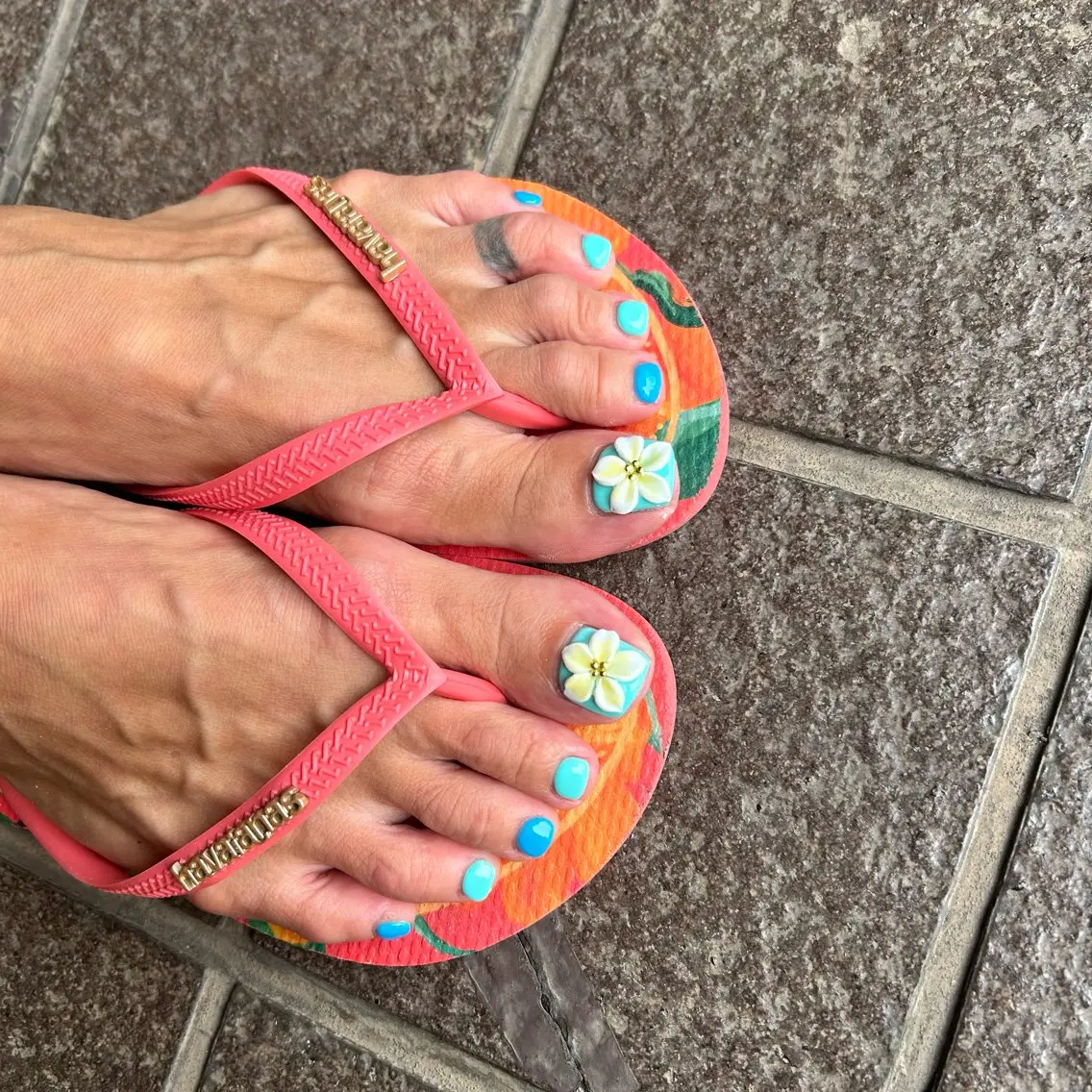 ネイル フットネイル FOINAIL 🎀長さだし🎀のネイルデザイン