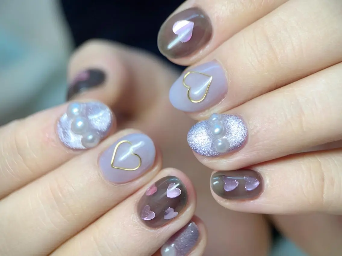 ネイル ハンドネイル nailart ecritのネイルデザイン