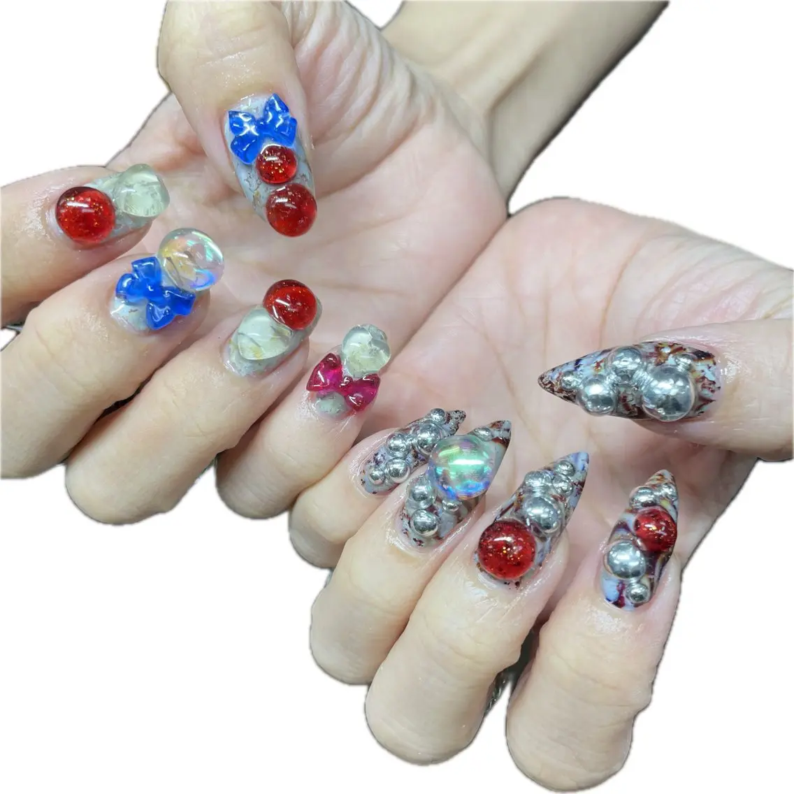 ネイル ハンドネイル posa nail モエミのネイルデザイン