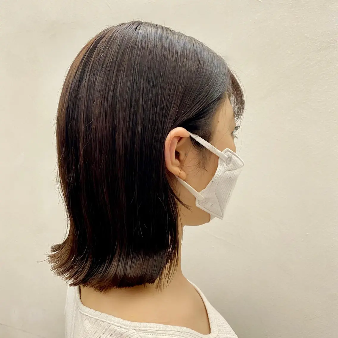 ショート カラー パーマ 似合わせレイヤー/ ケアパーマ/高倉のヘアスタイル