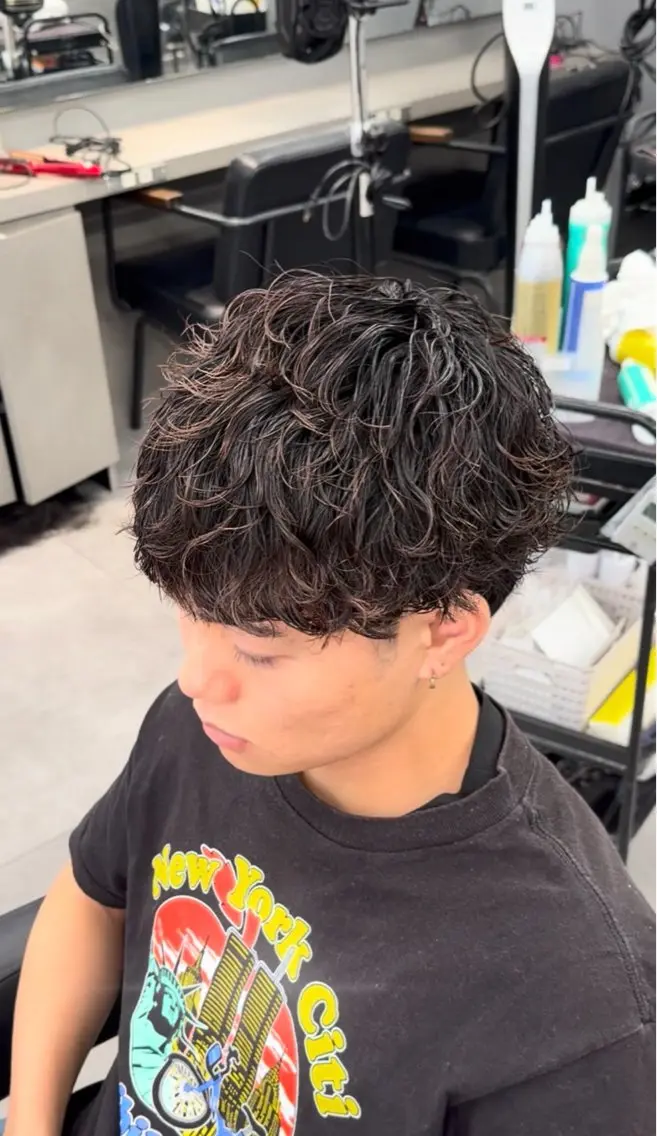 パーマ 松田 透弥のヘアスタイル
