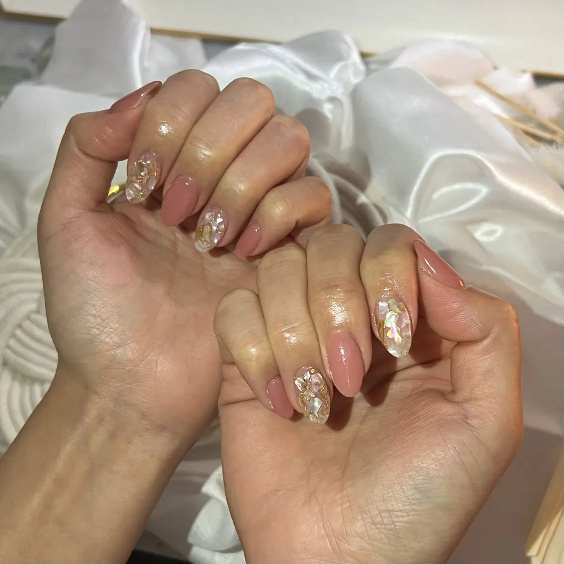 ネイル ハンドネイル Mermaid Nail / りりかのネイルデザイン