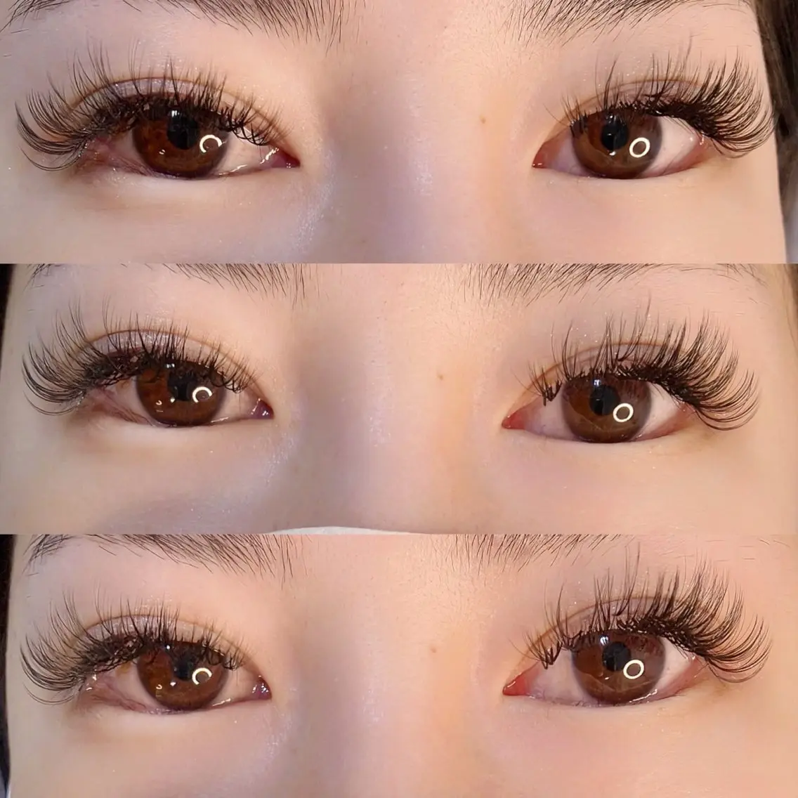 マツエク・マツパ 付け放題 ナチュラル ボリュームラッシュ linda lashesのマツエク・マツパデザイン