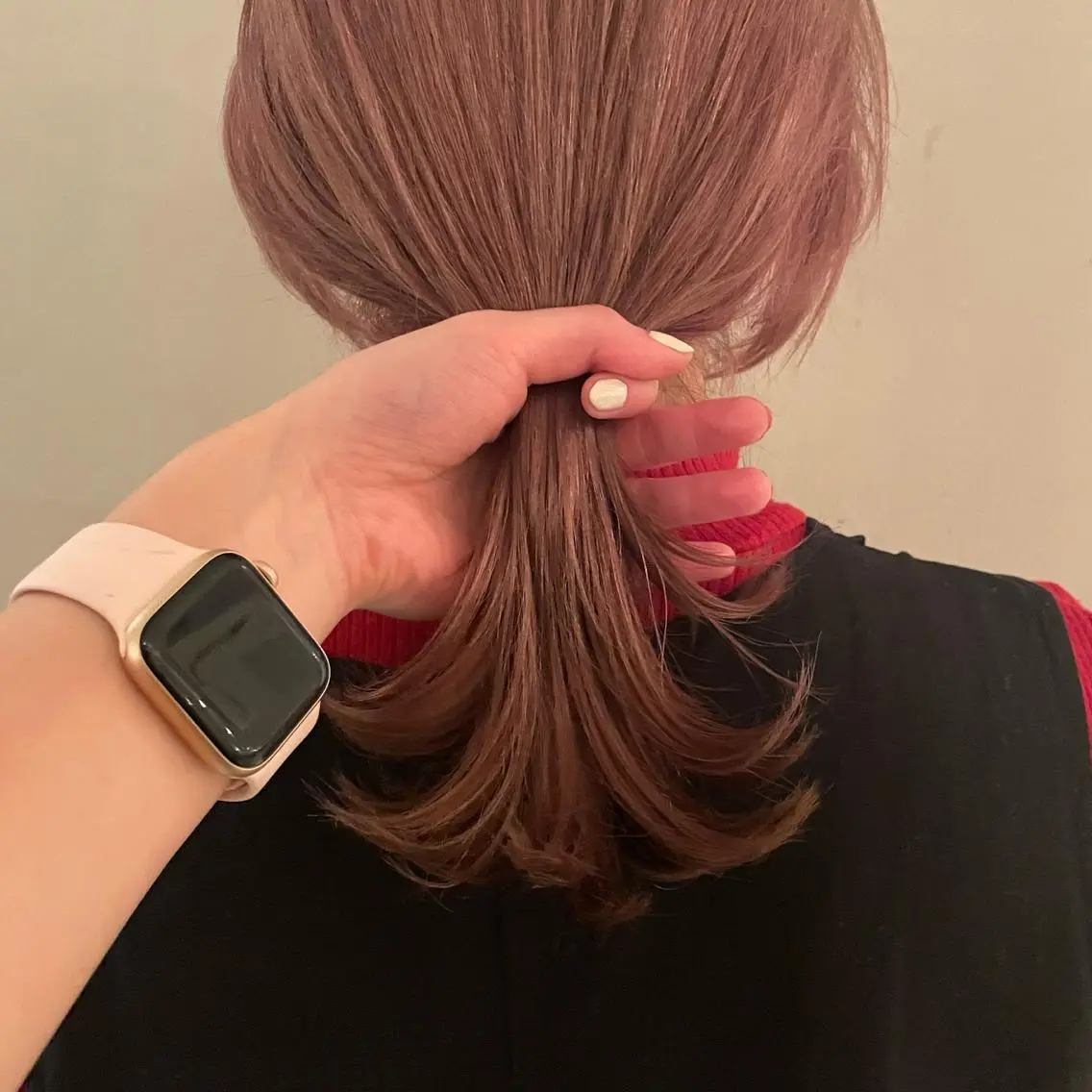 ミディアム カット ヘアカラー トリートメント minatsu 東京の技術を京都でのヘアスタイル