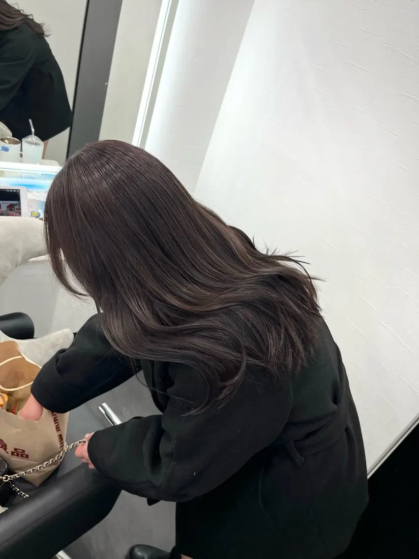 カット+カラー+髪質改善トリートメントの写真