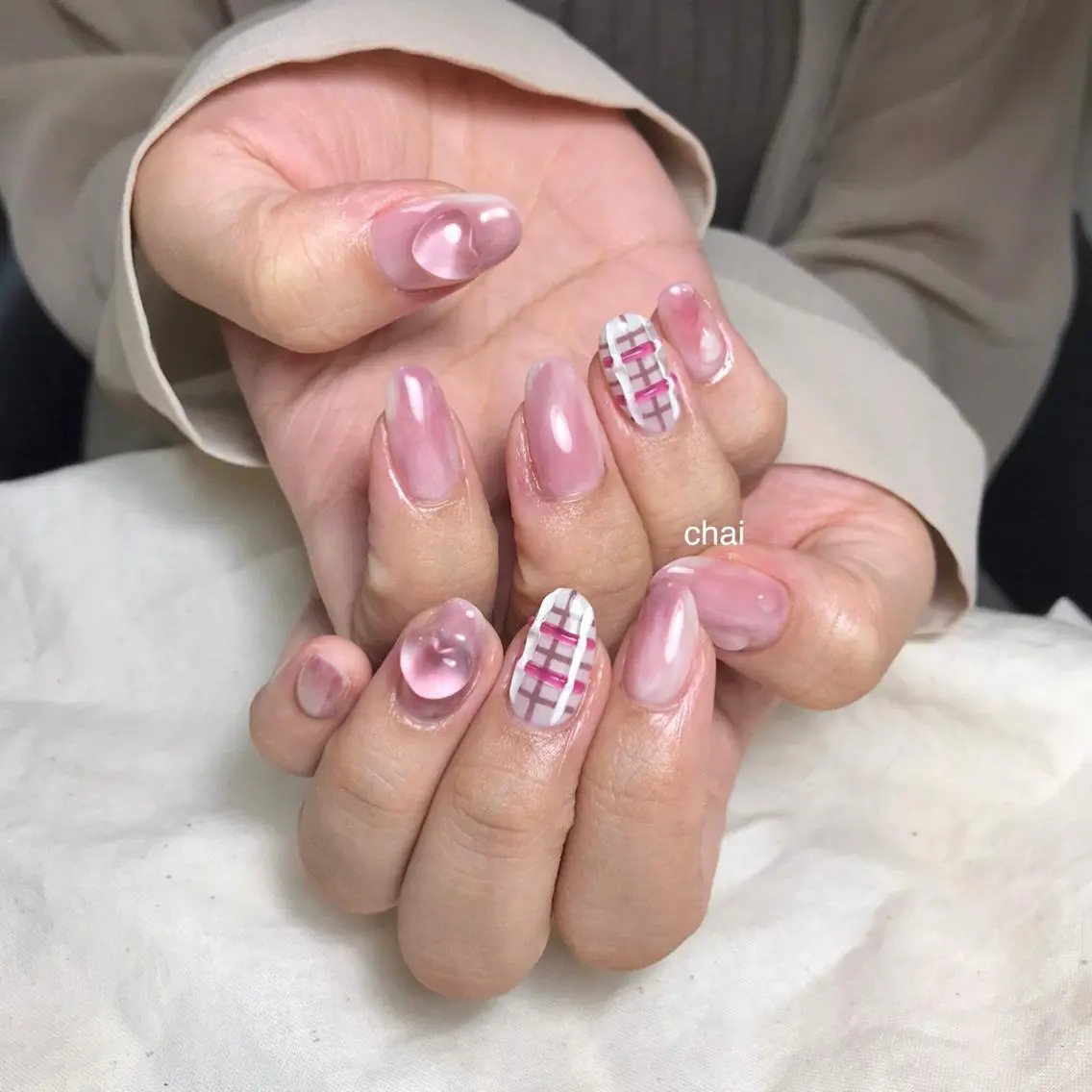 ネイル ハンドネイル chai nail _ai📍鶴橋/桃谷のネイルデザイン