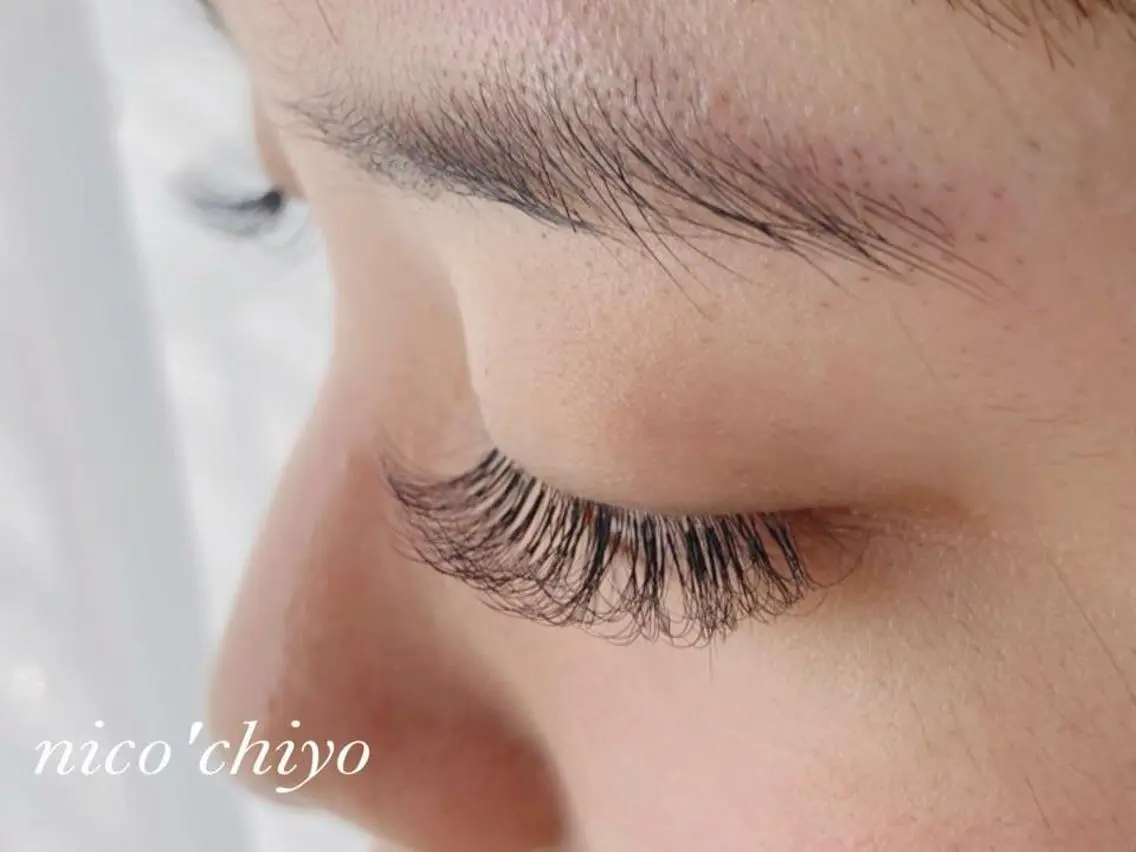 マツエク・マツパ 付け放題 ボリュームラッシュ nico'chiyo ホソカワエーコのマツエク・マツパデザイン