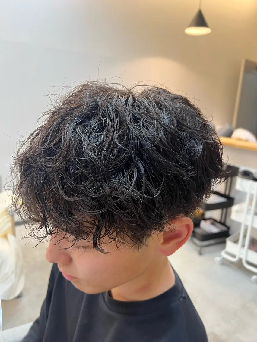 パーマ 津田 幸穂のヘアスタイル